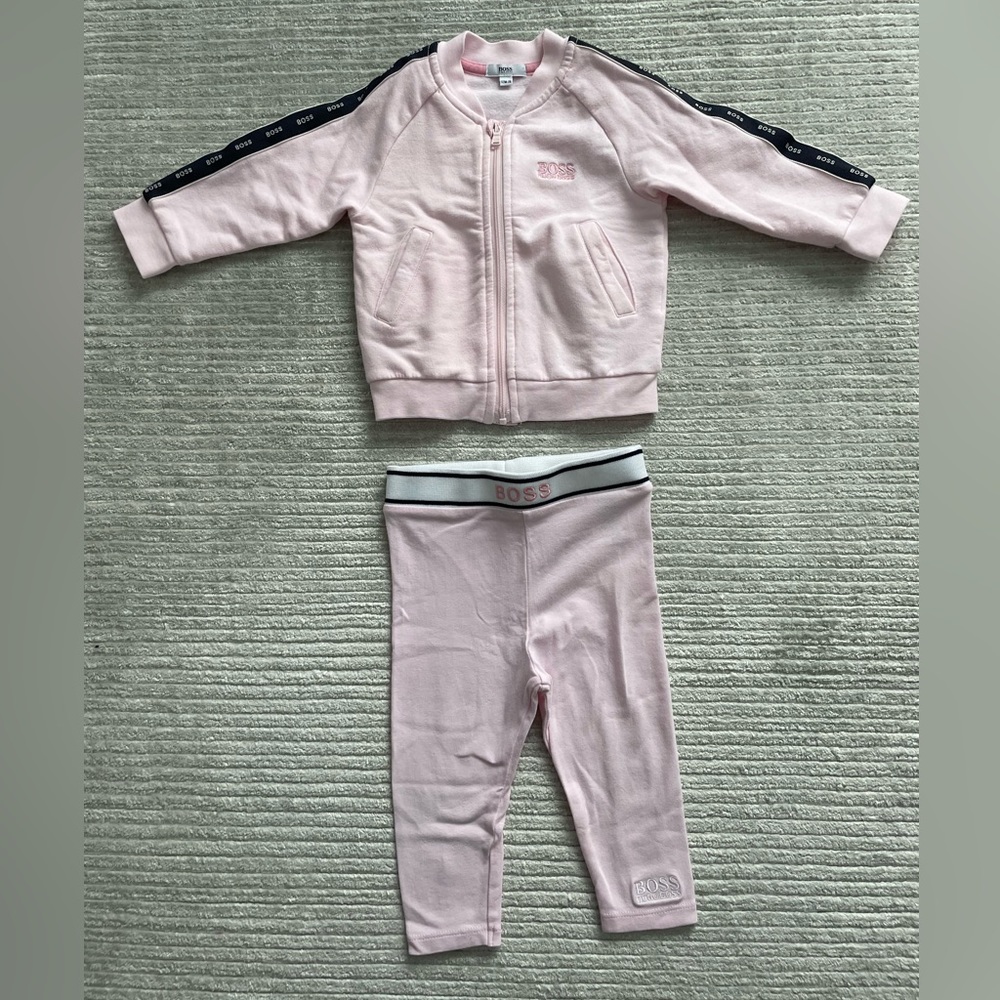 Boss baby girl matching set 12 months